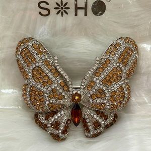 SOHO Genuine Crystal Hair Clip
